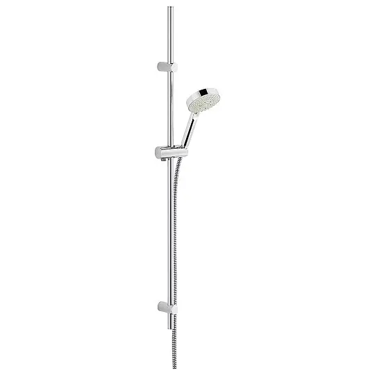 Garantierte Lieferung Brause-Set Heinrich Schulte Ascona Brausestange 900 mm, 5 Strahlarten, Ø 100 mm, chrom - Z051533-00010