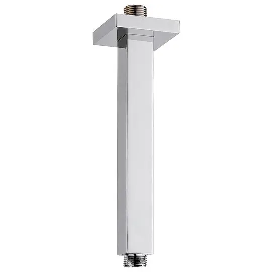 Direkt Vom Hersteller Decken-Anschlussrohr MS DN15 (1/2''), Länge 200 mm, Messing verchromt rund - 93 955 17