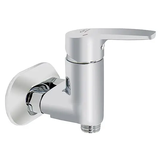 Ausverkauf Aufputz-Brausemischer Heinrich Schulte Alpha 350, chrom - Z056670-00010