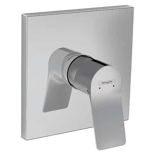 Unterputz-Brausemischer Hansgrohe Vivenis, Rosette 156 x 156 mm, chrom - 75615000 Kostenfreie Lieferung