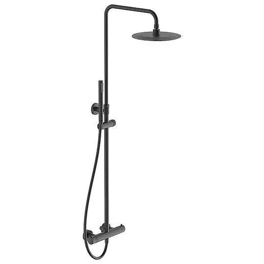 Angebot Brause-System Comallo 2.0 mit Thermostat Graphite