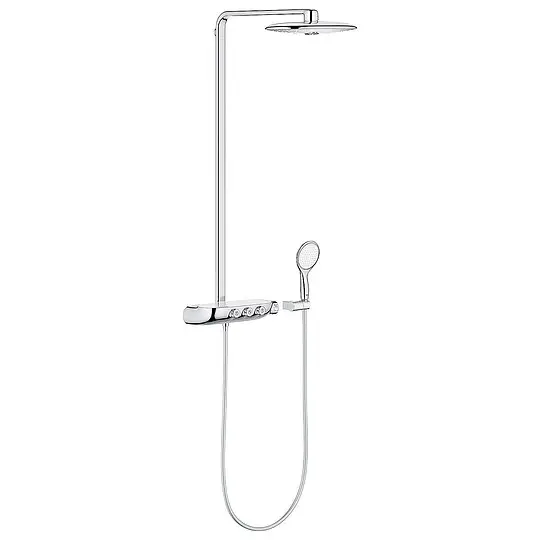 Bestseller Brause-System Grohe SmartControl 360 Duo Handbrause, Kopfbrause 220 x 361 mm und Thermostat, chrom - 26250000