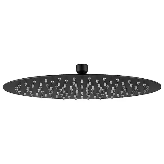 Kopfbrause Enzan Nero, 1 Strahlart, Ø 300 mm, schwarz matt - 93 161 74 Highlight
