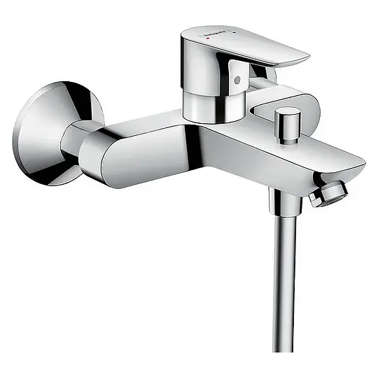 Echt Aufputz-Wannenmischer Hansgrohe Talis E, Ausladung 194 mm, chrom - 71740000