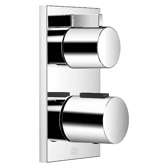 Unterputz-Thermostat Dornbracht IMO 2 Verbraucher, Rosette 90 x 150 mm, chrom - 36426670-00 Mega-Angebot