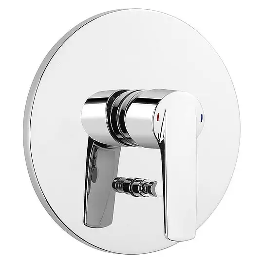 Sofort Bestellen Unterputz-Wannenmischer Heinrich Schulte Alpha 300, Rosette Ø 178 mm, chrom - Z059498-00010