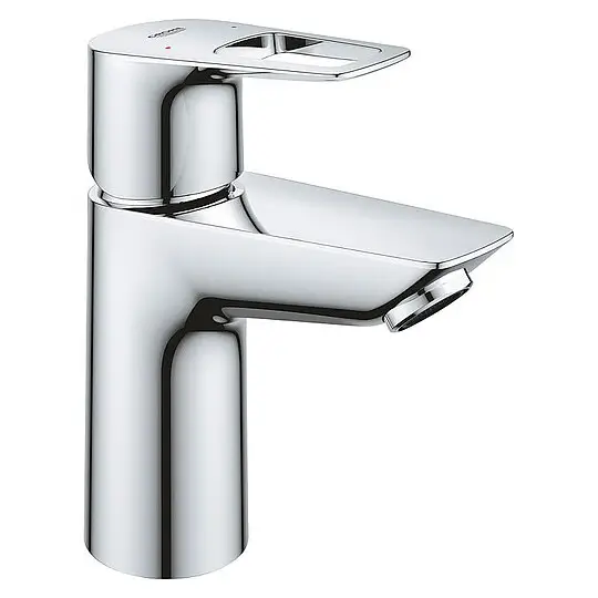 Waschtischmischer Grohe Bauloop S-Size, Ausladung 89 mm, mit Pop-Up Ablauf, chrom - 23878001 Bestseller