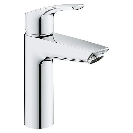 Bestpreis Waschtischmischer Grohe Eurosmart M-Size, Ausladung 121 mm, mit Pop-Up Ablauf, chrom - 23923003