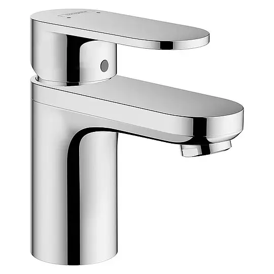 Waschtischmischer Hansgrohe 70 Vernis Blend, Ausladung 89 mm, isolierte Wasserführung, mit Zugstange, chrom - 71570000 Neue Kollektion