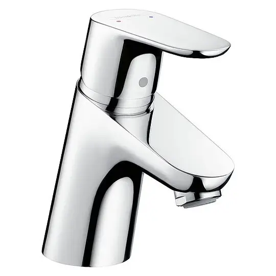 Waschtischmischer Hansgrohe Focus, Ausladung 101 mm, chrom - 31733000 Geprüft