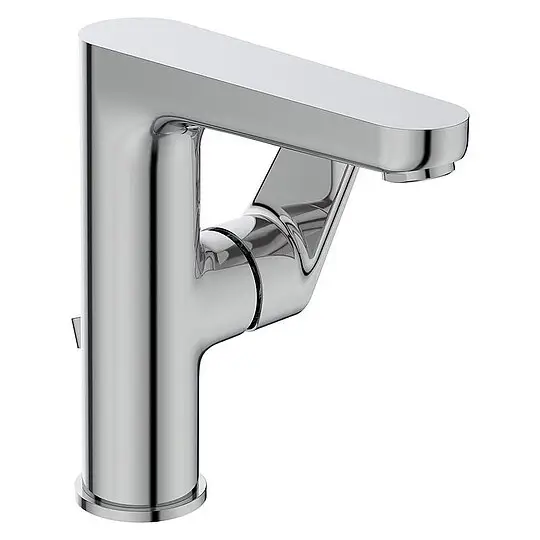 Waschtischmischer Ideal Standard Cerafine O, Ausladung 135 mm, mit Zugstange, chrom - BC703AA Schnäppchen