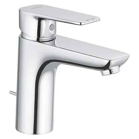 Waschtischmischer Kludi Pure & Style 100, Ausladung 120 mm, mit Zugstange, chrom - 402900575 Top-Preis