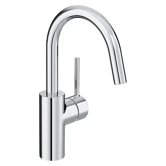 Waschtischarmatur Kludi Bozz, Ausladung 165 mm, chrom - 380280576 Top-Angebot