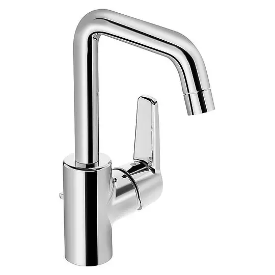 Waschtischmischer Hansa Hansapolo, Ausladung 152 mm Schwenkauslauf, mit Zugstange, chrom - 51552293 Meistverkauft