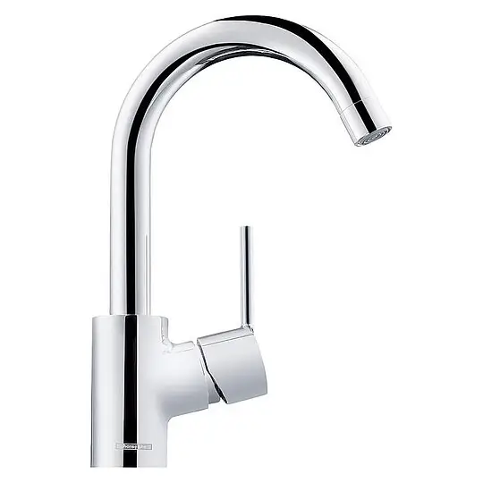 Waschtischmischer Hansgrohe Talis S, Ausladung 145 mm Schwenkauslauf, mit Zugstange, chrom - 32070000 Billig