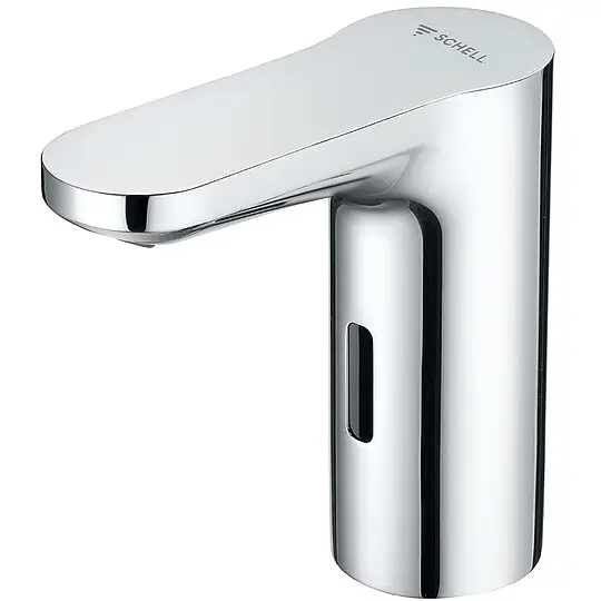 Neu Im Sortiment Schell Waschtischarmatur Celis E2 HD-K, ohne Mischung IR-Sensor Netzbetrieb