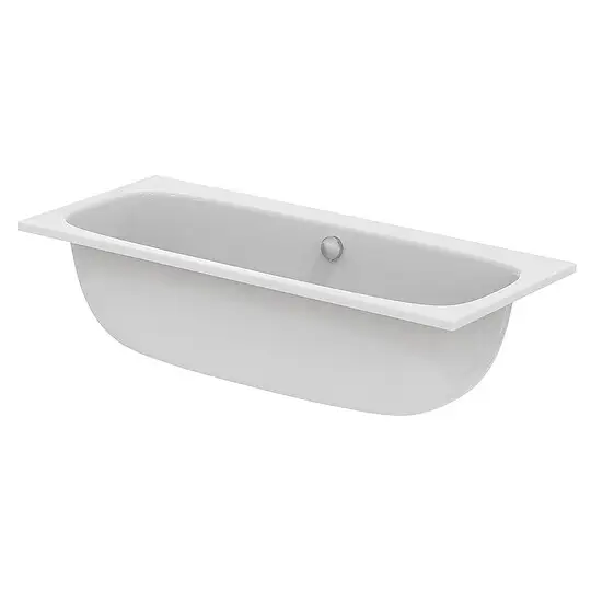 Duo-Badewanne Ideal Standard i.life 1700 x 450 x 750 mm, Inhalt 280 l, Acryl, weiß - T476301 Schneller Versand