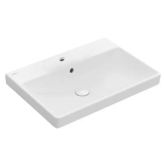 Waschtisch Villeroy & Boch Avento 600 x 470 x 155 mm, mit Überlauf, weiß - 41586001 Preisreduziert