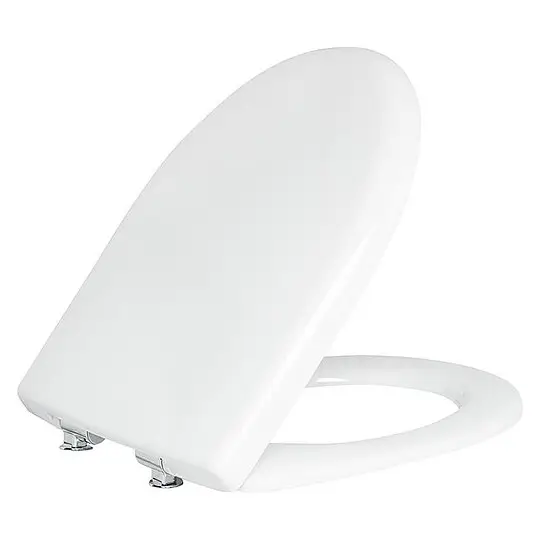 WC-Sitz Geberit Renova, Softclose, QuickRelease, Scharniere Messing, weiß - 500836011 Echt