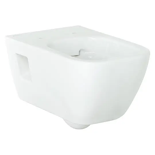 Preiswert Wand-Tiefspül-WC Geberit Renova Plan 355 x 330 x 540 mm, spülrandlos, mit KeraTect, weiß - 500378018