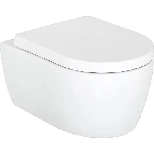 Knallerangebot Combi-Pack Seja Wand-Tiefspül WC Spülrandlos und WC-Sitz Kapuas softclose - 93 255 59
