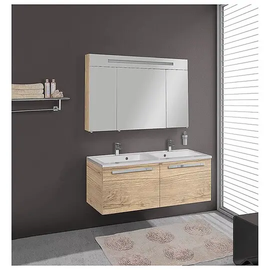 Badmöbel-Set EBLI Serie MAB, Asteiche - 93 229 14 Heißes Angebot