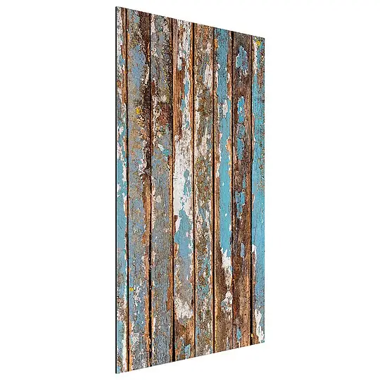 Duschrückwand Altholz Türkis 1000 x 2500 x 3 mm - 93 228 37 Zertifiziert