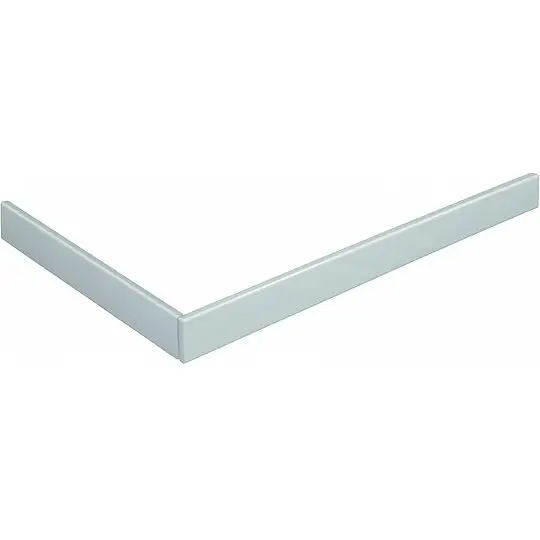 Combia Duschwannenschürze für Mineral-Colorat, weiß, Rechteck - 100 x 100 cm Nur Für Kurze Zeit