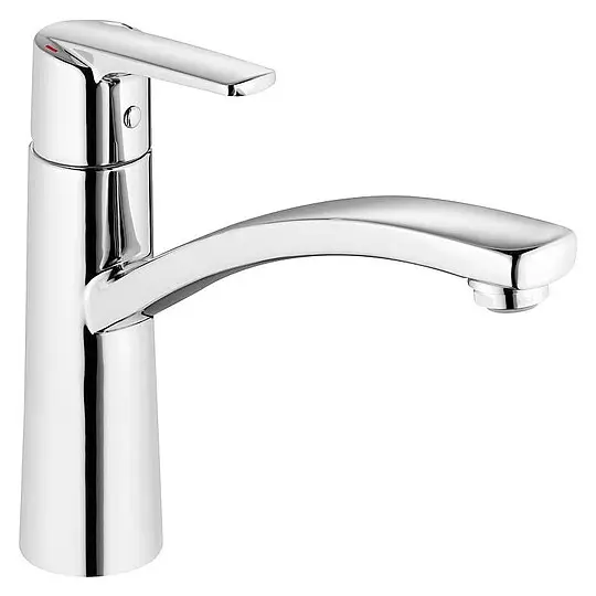 Spültischmischer Heinrich Schulte Alpha 300, Niederdruck, Schwenkauslauf, Ausladung 206 mm, chrom - Z059832-00010 Must-Have