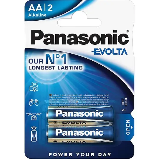 Schnäppchen Batterie Evolta Alkali Mignon AA - 2 Stk - 1,5V