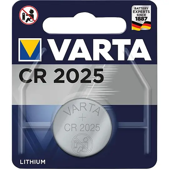 Knopfzelle Varta Lithium CR2025 - 1 Stk - 3V Meistverkauft