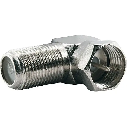 F-Winkeladapter F-Stecker / F-Buche - 2-er Set Must-Have