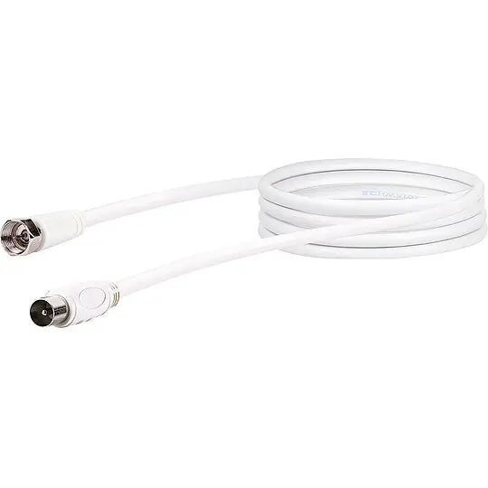 Sat-Adapterkabel 75db F-Stecker - IEC-Stecker - 1,5 m Kracherpreis