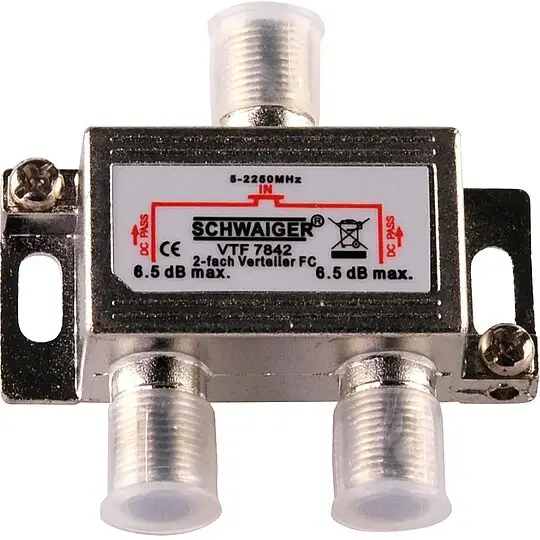 Verteiler: 2-fach / 5-2250 MHz Saisonangebot