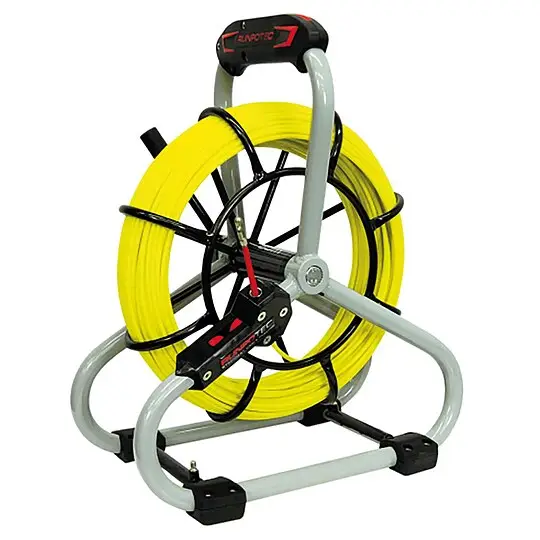 Kabeleinziehgerät RUNPOTEC Standard-Set, Band-Ø 4,5 mm - Glasfaserstab 60 m Preisreduziert