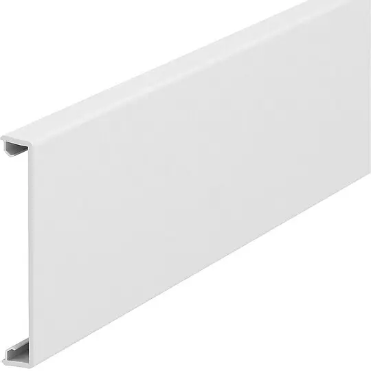 Highlight Oberteil Geräteeinbaukanal BKOT80W, 8 Stück, weiß - 80 x 2000 mm