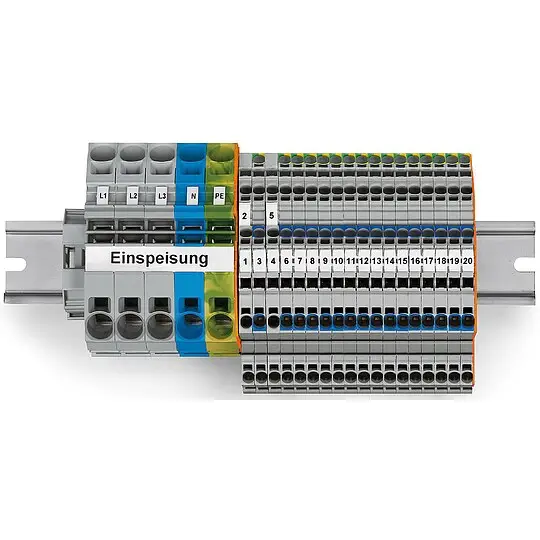 Schnäppchen Hauptverteiler-Set FI/LS Wago TOPJOP-S