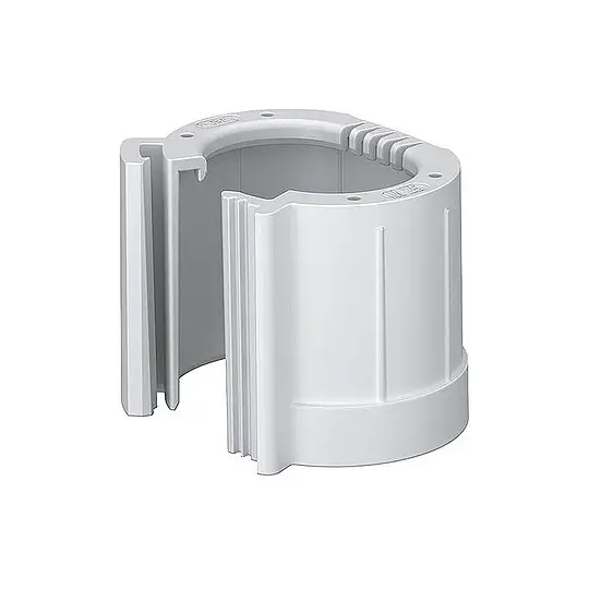 Expressversand Rohrendtülle M25 teilbar lichtgrau, für Rohrdurchmesser 25 mm - 50 Stk