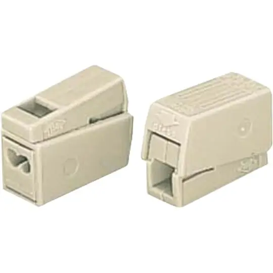 Leuchtenklemme 224 2-Leiter-Leuchtenklemme,Farbe:weiß 2x1,0-2,5 mm² - 100 Stück Top-Preis