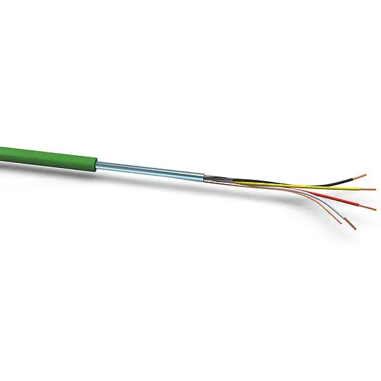 Ausverkauf XBK EIB-Installationsbus J-Y(St)Yh, 2 x 2 x 0,8 mm² - grün - Rolle je 100 m