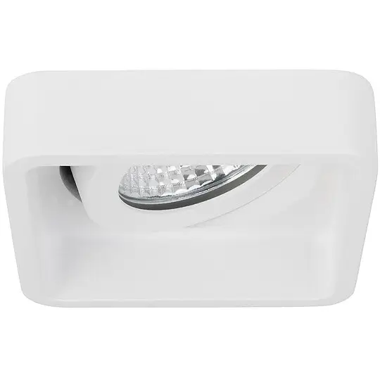 Gratis Versand Brumberg LED-Einbaustrahler 350 mA, 6W, 3000K, eckig, 680 lm, weiß - 21 x 80 x 80 mm