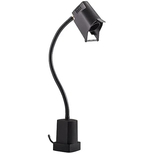 Preisreduziert HEDI Maschinenleuchte 300 lm, 6400K, schwarz - dimmbar - 500 mm Metallgelenk