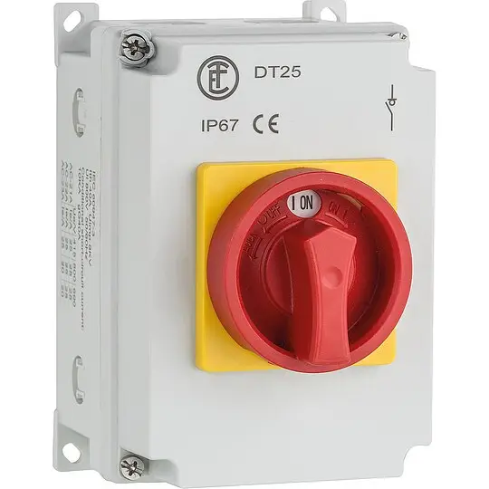 Direktkauf Haupt-Not-Aus-Reparaturschalter DS063 3931-T99/35-DV-MRG 3x63A, 1S/1Ö, N+PE Klemme