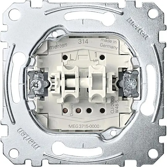 Top-Angebot Unterputz-Rolladenschalter Merten, 1-polig, 10A, AC 250V