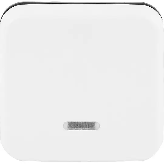 Markenprodukt Zentralplatte Busch-Jäger SI für Tastdimmer, 6543-214-102 alpinweiß