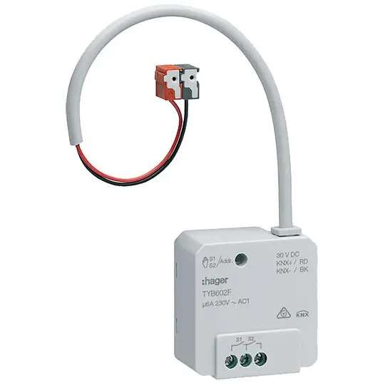 Echt Hager Schaltaktor Jalousieaktor 2/1-fach 6A KNX Unterputz-TYB602F