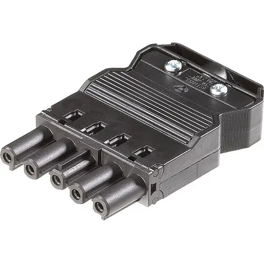 Highlight Buchse Wieland GST18i5 5-polig, 250 V / 20 A mit Schraubanschluss