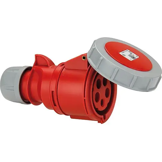 CEE-Kupplung Shark IP67, 5-polig, 400V, 16A - rot Bestseller