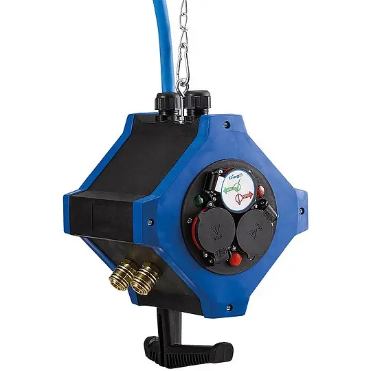 Energie-/Druckluft- Hängeverteiler 6x230 V/16 2xDruckluft Sale