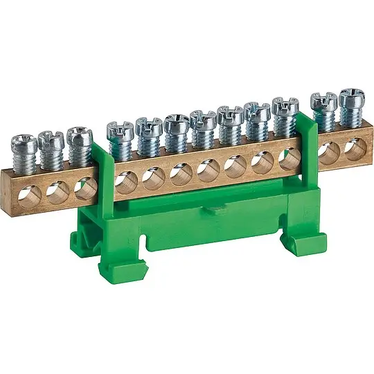 Schutzleiterklemme gelb-grün Typ 60/S 12 / 1 Stk. Markenprodukt